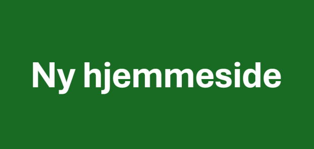 Ny hjemmeside